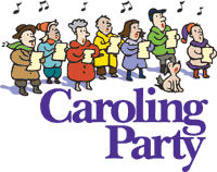 Taiz&eacute; caroling party, December 14